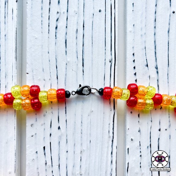 Gigantamax Charizard Perler Necklace - Picture 5 of 7